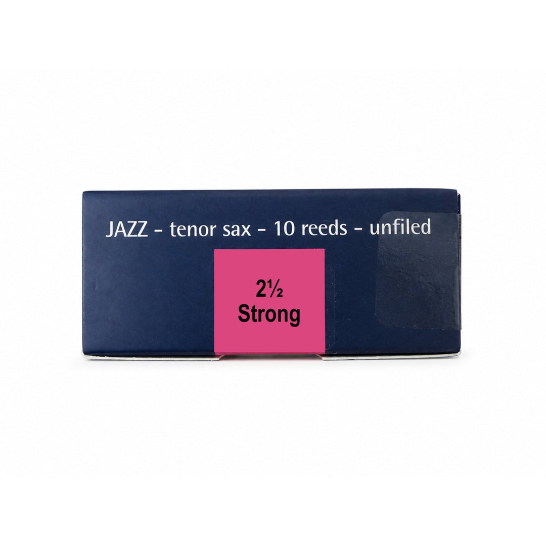 Rigotti Gold Jazz Tenor Saxophone Reeds, size 2.5 Strong, bottom view #strength_2-5 Strong