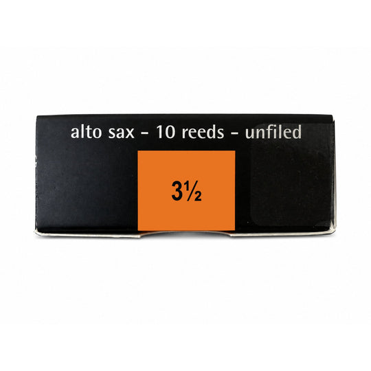 Rigotti Wild Alto Saxophone Reeds, size 3.5, bottom view #strength_3-5