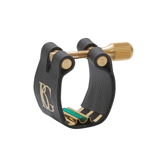 BG L14SR Super Revelation Soprano Saxophone Ligature - front view