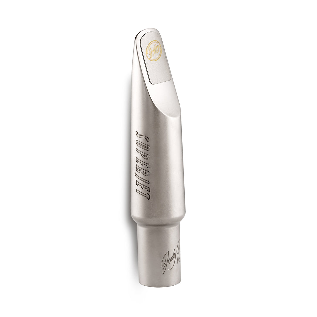 JodyJazz SUPER JET Tenor Saxophone Mouthpiece - Angle View